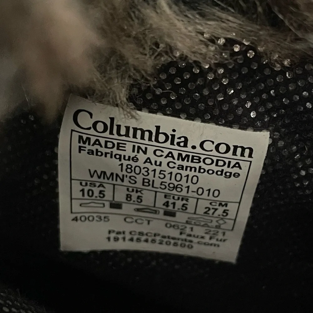COLUMBIA Women’s Minx Shorty III Winter Lace Up Ankle Boot Black 10.5